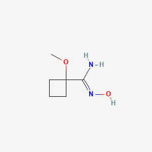 N'-Hydroxy-1-methoxycyclobutane-1-carboximidamide