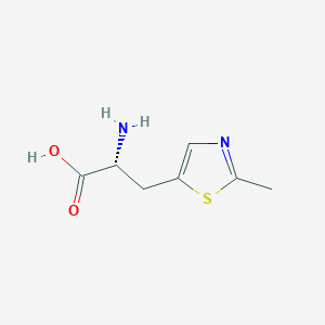 (2R)-2-Amino-3-(2-methyl-1,3-thiazol-5-yl)propanoic acid