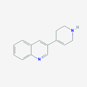 3-(1,2,3,6-Tetrahydropyridin-4-yl)quinoline