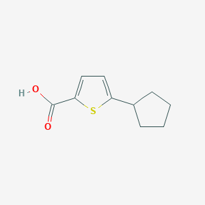 5-Cyclopentylthiophene-2-carboxylic acid