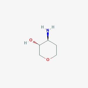 B1523973 trans-4-Aminotetrahydropyran-3-OL CAS No. 1096770-58-9