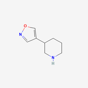 3-(1,2-Oxazol-4-yl)piperidine