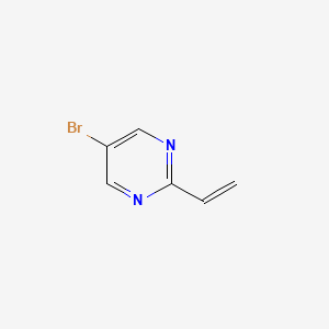 molecular formula C6H5BrN2 B1523976 5-Bromo-2-vinylpyrimidine CAS No. 883901-68-6