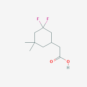 2-(3,3-Difluoro-5,5-dimethylcyclohexyl)aceticacid