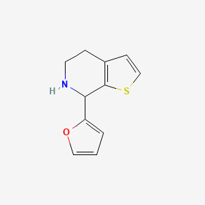 7-(Furan-2-YL)-4H,5H,6H,7H-thieno[2,3-C]pyridine