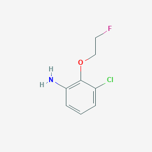 3-Chloro-2-(2-fluoroethoxy)aniline