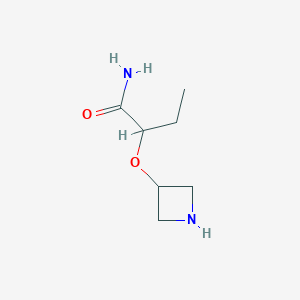 2-(Azetidin-3-yloxy)butanamide