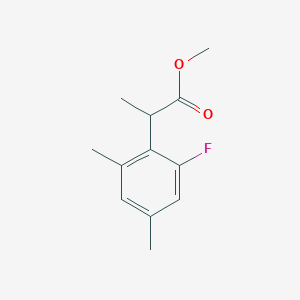 Methyl 2-(2-fluoro-4,6-dimethylphenyl)propanoate