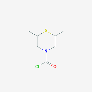 2,6-Dimethylthiomorpholine-4-carbonyl chloride