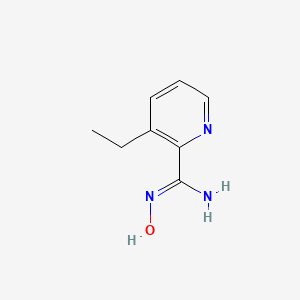 3-Ethyl-N'-hydroxypyridine-2-carboximidamide