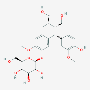 molecular formula C26H34O11 B15239962 SargentodosideA 