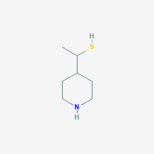 1-(Piperidin-4-YL)ethane-1-thiol