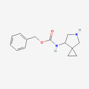 molecular formula C14H18N2O2 B15239993 Benzyl (5-azaspiro[2.4]heptan-7-YL)carbamate 