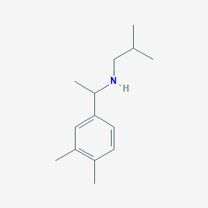 [1-(3,4-Dimethylphenyl)ethyl](2-methylpropyl)amine