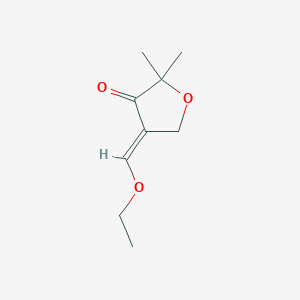 4-(Ethoxymethylidene)-2,2-dimethyloxolan-3-one