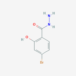 molecular formula C7H7BrN2O2 B1524004 4-Bromo-2-hydroxybenzohydrazide CAS No. 28076-35-9