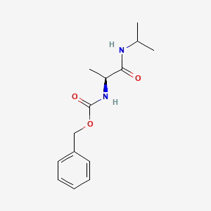 molecular formula C14H20N2O3 B1524005 Benzyl N-[(1S)-1-(isopropylcarbamoyl)ethyl]carbamate CAS No. 78626-99-0