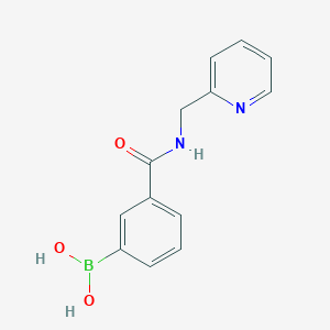 (3-((Pyridin-2-ylmethyl)carbamoyl)phenyl)boronic acid