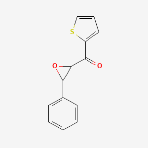 2-Phenyl-3-(thiophene-2-carbonyl)oxirane