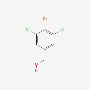 molecular formula C7H5BrCl2O B1524011 (4-Bromo-3,5-dichlorophenyl)methanol CAS No. 1788545-31-2