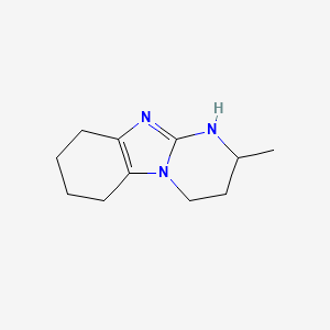 11-Methyl-1,8,10-triazatricyclo[7.4.0.0,2,7]trideca-2(7),8-diene