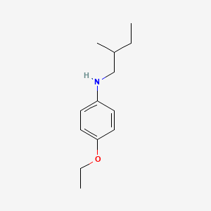 4-ethoxy-N-(2-methylbutyl)aniline