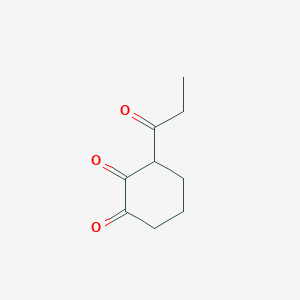 3-Propanoylcyclohexane-1,2-dione