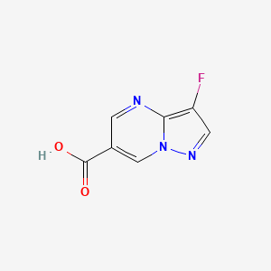 3-Fluoropyrazolo[1,5-a]pyrimidine-6-carboxylicacid