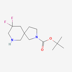 tert-Butyl 9,9-difluoro-2,7-diazaspiro[4.5]decane-2-carboxylate