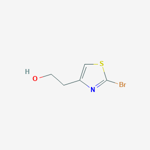 molecular formula C5H6BrNOS B1524034 2-(2-Bromothiazol-4-yl)ethanol CAS No. 263169-24-0