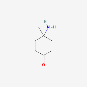 4-Amino-4-methylcyclohexan-1-one