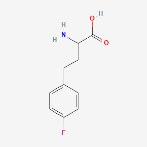 molecular formula C10H12FNO2 B1524043 2-氨基-4-(4-氟苯基)丁酸 CAS No. 225233-79-4