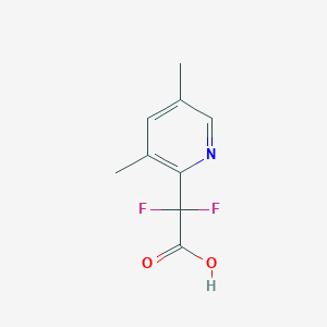 2-(3,5-Dimethylpyridin-2-yl)-2,2-difluoroacetic acid