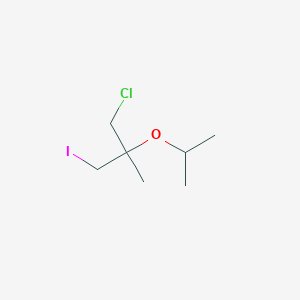 1-Chloro-3-iodo-2-methyl-2-(propan-2-yloxy)propane