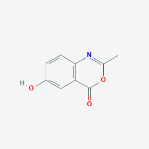 molecular formula C9H7NO3 B1524056 6-Hydroxy-2-methyl-4H-3,1-benzoxazin-4-one CAS No. 125558-96-5
