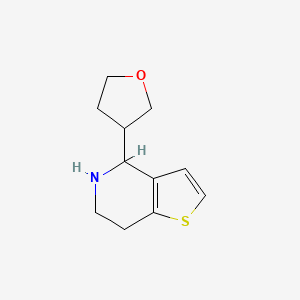 4-(Oxolan-3-yl)-4H,5H,6H,7H-thieno[3,2-c]pyridine