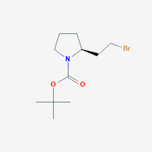 Tert-butyl (2S)-2-(2-bromoethyl)pyrrolidine-1-carboxylate