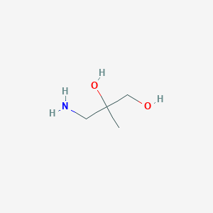 molecular formula C4H11NO2 B1524071 3-氨基-2-甲基丙烷-1,2-二醇 CAS No. 107903-33-3