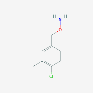 O-[(4-Chloro-3-methyl-phenyl)methyl]hydroxylamine