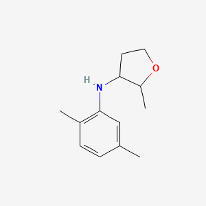 N-(2,5-Dimethylphenyl)-2-methyloxolan-3-amine