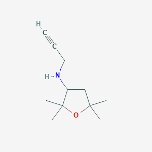 2,2,5,5-Tetramethyl-N-(prop-2-YN-1-YL)oxolan-3-amine