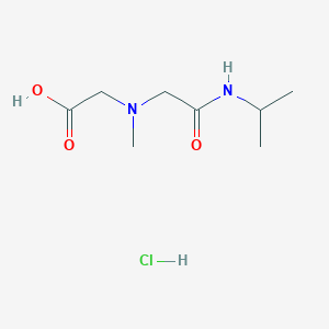 [[2-(Isopropylamino)-2-oxoethyl](methyl)amino]acetic acid hydrochloride