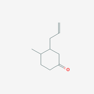 4-Methyl-3-(prop-2-EN-1-YL)cyclohexan-1-one