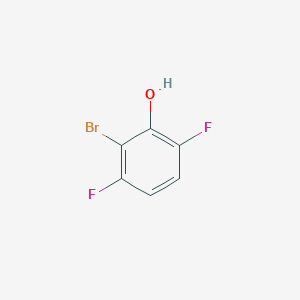 molecular formula C6H3BrF2O B1524090 2-Bromo-3,6-difluorophenol CAS No. 1208077-18-2
