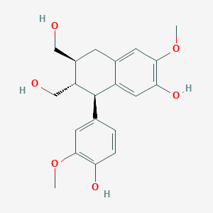 molecular formula C20H24O6 B15240900 (-)-Isolariciresinol 