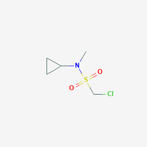 1-chloro-N-cyclopropyl-N-methylmethanesulfonamide