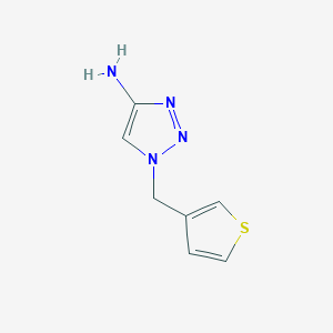 1-(Thiophen-3-ylmethyl)-1H-1,2,3-triazol-4-amine