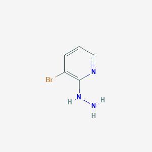molecular formula C5H6BrN3 B1524104 3-Bromo-2-hydrazinylpyridine CAS No. 54231-41-3