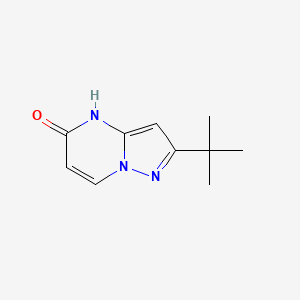 2-tert-Butylpyrazolo[1,5-a]pyrimidin-5(1H)-one