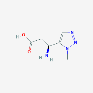 (3S)-3-Amino-3-(1-methyl-1H-1,2,3-triazol-5-yl)propanoic acid